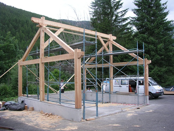 charpente bois serre